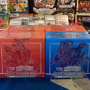Pokémon ETB Battle Styles Boxes